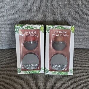 Lique Lip Balm and Lip Scrub Set. Lip Care Kit, Two Sets, New.